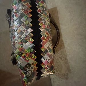 Nahui Ollin unique Recycled style bag.